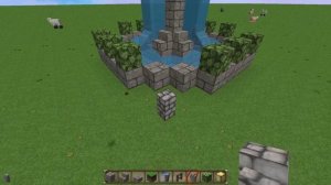 Фонтан в Майнкрафт как построить