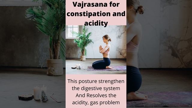 2 Simple Yogasanas to Prevent Acidity, Constipation#shorts