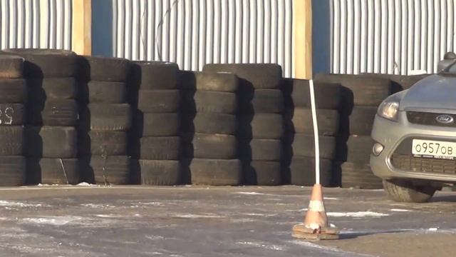 Автодром : парковка, гараж, змейка, эстакада, разворот. 29.11.15 смотреть онлайн