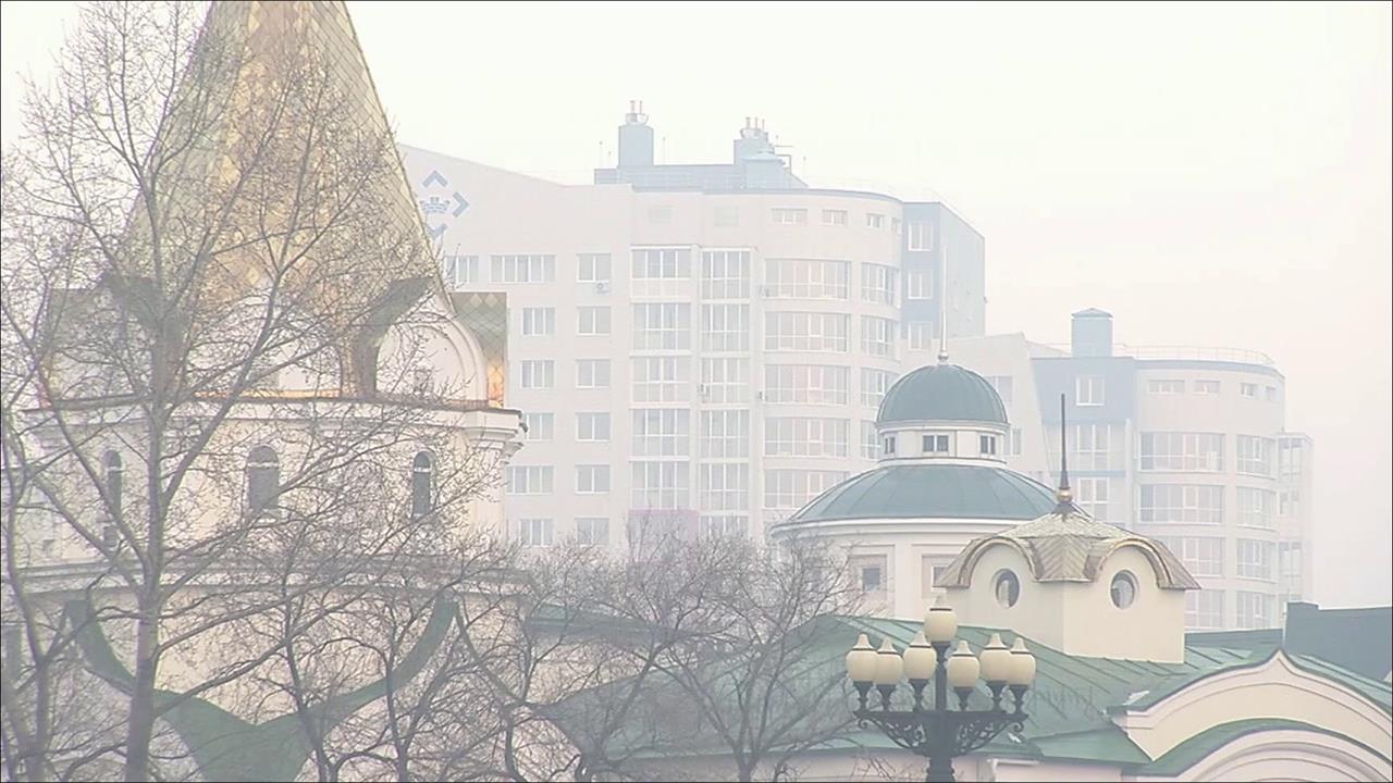 Дым от палов в Китае ветер гонит в сторону Хабаровска