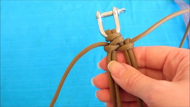 Быстрорасплетаемый браслет из паракорда / Blaze bar paracord bracelet