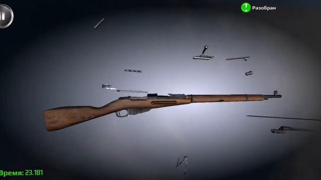 Разборка/сборка винтовка Мосина смотреть онлайн
