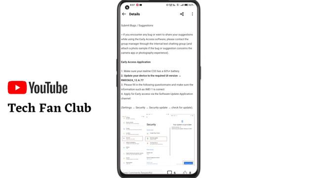 Realme C33 New Update May 2023/Realme C33 Realme UI 4.0 Android 13 Update Apply Process/Update date