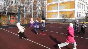 Большая игротека. Подвижная игра "Штандер-стоп". ГБОУ Школа №1747