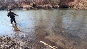 Рыбалка.Ловля ХАРИУСА в Апреле/ Нам сказали-НЕ будет Хариуса!!!/Нашли Рыбное МЕСТО!Мушки ПРЭЭЭЭЭ!!!