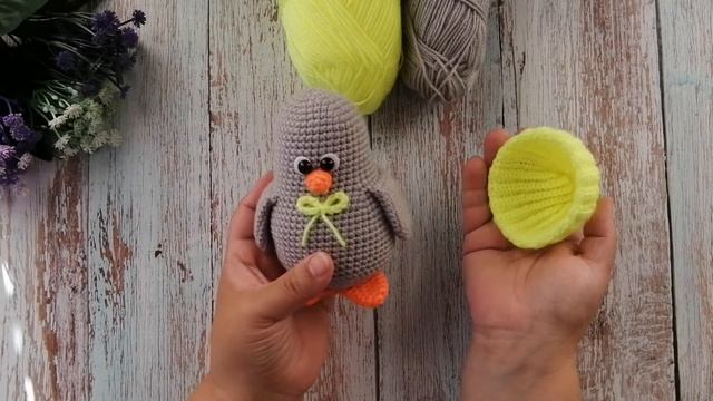 вязаный Пингвинчик крючком, самая любимая игрушка. Новости Вязальные.