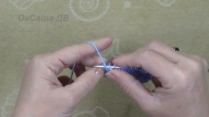 Красивая регланная линия спицами сверху (2 варианта). Вяжем с Оксаной Валерьевной.