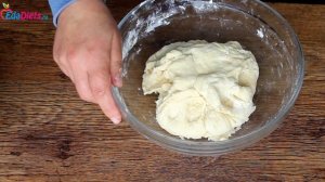 Скороспелое безопарное дрожжевое тесто на кефире или простокваше для пышной выпечки: пирожки как пу