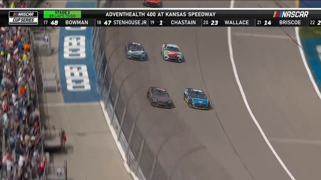 Основные моменты гонки NASCAR Cup Series в Канзасе 2022