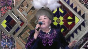 "Биздин таланттар" теле долбоору. Казак ыры "Биздин агай тамаша" атк. А. Салиева. 28.01.2023ж.