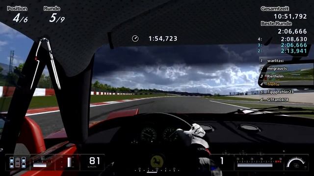 Lets Play Gran Turismo 5 332 - Ferrari F40  Community Rennen 1314