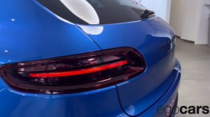 ?  PORSCHE MACAN GTS 360 CV / SHAPPIRE BLUE METALLIC / Walkaround