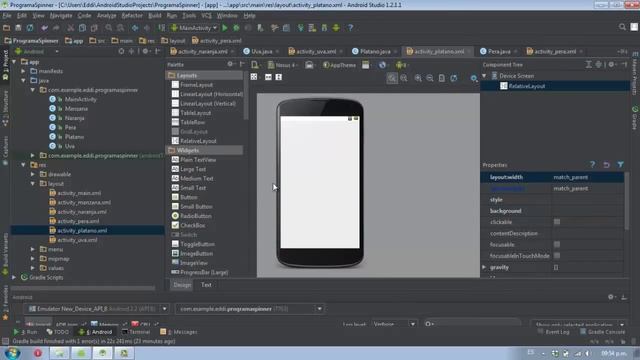 Usar Spinners en Android Studio + Aplicación completa смотреть онлайн