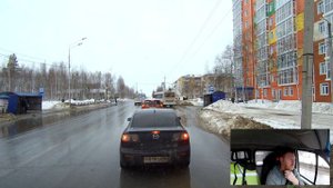 Нефтеюганск / Проезд по городу.