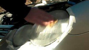 полировка фар наждачкой