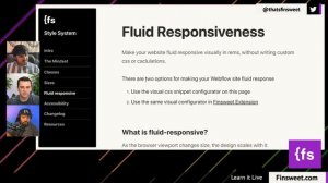 Client-First + Fluid Responsive - Learn it Live #8