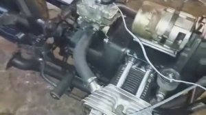 Днепр с карбюратором Ока.