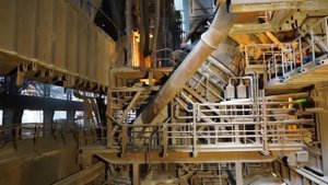 Темиртау. Работа конвертерного цеха на Arcelor Mittal Temirtau