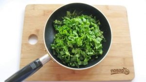 Греческая улитка с сыром и шпинатом