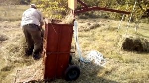 Самодельный пресс для сена
