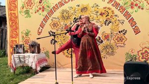 поют Сергей Борискин и Екатерина Сенникова  -  "Дорогой, на зорьке алой"