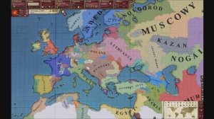 Victoria 2 Timelapse: EU4 Starting Map
