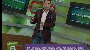 Baldivieso evitó referirse a su continuidad en La Verde