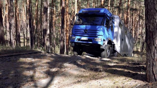 Expeditionsmobil - Grand Tour Mercedes Benz Atego 1024 4x4 смотреть онлайн