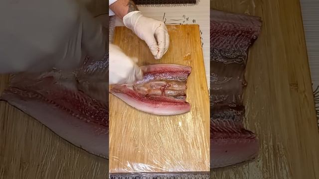 Разделываем селедочку для рольмопсов!