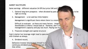 HOW TO ANALYZE STOCKS - THE INTELLIGENT INVESTOR CHAPTER 11