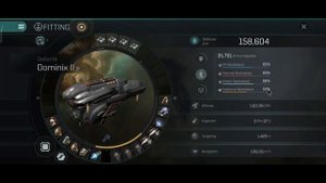 EVE Echoes - Dominix II - Gallente T10 Battleship PvP/PvE Build/Fitting - The Space Whale Drone Boa