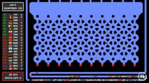 Marble Countries Race 59 Track 1 | What Country Will Be King of All? | The countries of world race
