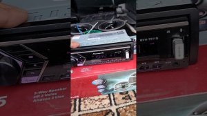 Обзор магнитола PIONEER.GB MVH-T911B и колонки PIONEER 1395