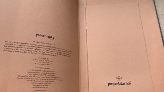 Обзор Ежедневник 2024 Paperblanks Turquoise Chronicles (Бирюзовые Хроники) смотреть онлайн