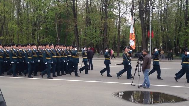В Смоленске отрепетировали парад