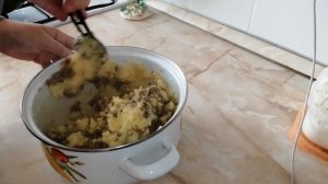 ПИРОЖКИ С КАРТОШКОЙ И ФАРШЕМ НА СКОВОРОДЕ.