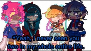 Error and Ink meet Paperjam and Gradient !!? // Errorink??- // Gacha Club