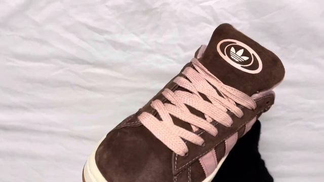 Обзор | Кроссовки Adidas Campus 00s Dust Cargo Clear Pink смотреть онлайн