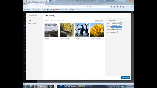 How to create a photo gallery on Wordpress