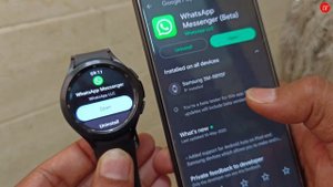Official WhatsApp For Samsung Galaxy Watch !! How to Install ? #samsung