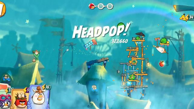 ANGRY BIRDS 2 FORTUNE TOWER NEW HAT смотреть онлайн