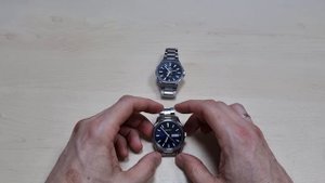 SEIKO SUR341 CS Dress/CASIO 108, отличие, обзор.