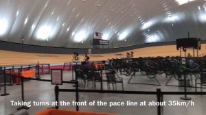 1st Time track Cycling at the Lexus Velodrome