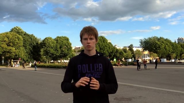 Лучший способ кататься спиной вперед (ездить задом) на роликах | Школа роллеров RollerLine смотреть онлайн