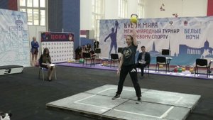 Руднева Анна. Гиревое жонглирование.