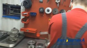 Замена подшипника муфты компрессора. Ремонт компрессора кондиционера автосервис Автоматика.