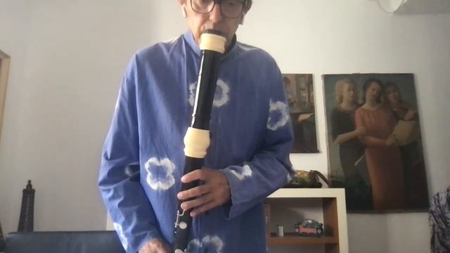 J. Ciconia, Madrigale, I cani sono fuora, for 2 bass recorder смотреть онлайн