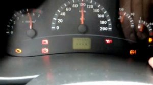 тест комбинации приборов Калина