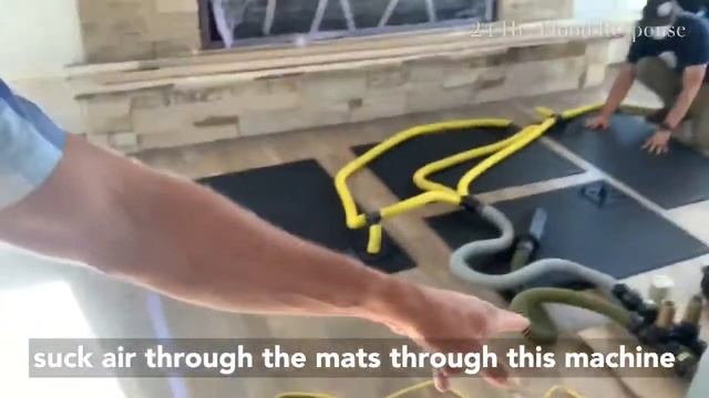 Wood floor dry out. Cupped crowned or buckled floors.