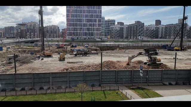 Период строительства ЖК" Огни залива" [2021]